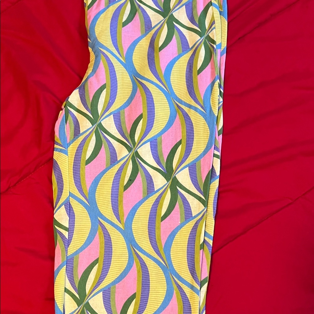 Zara Multicolor Patterned Pants - image 3